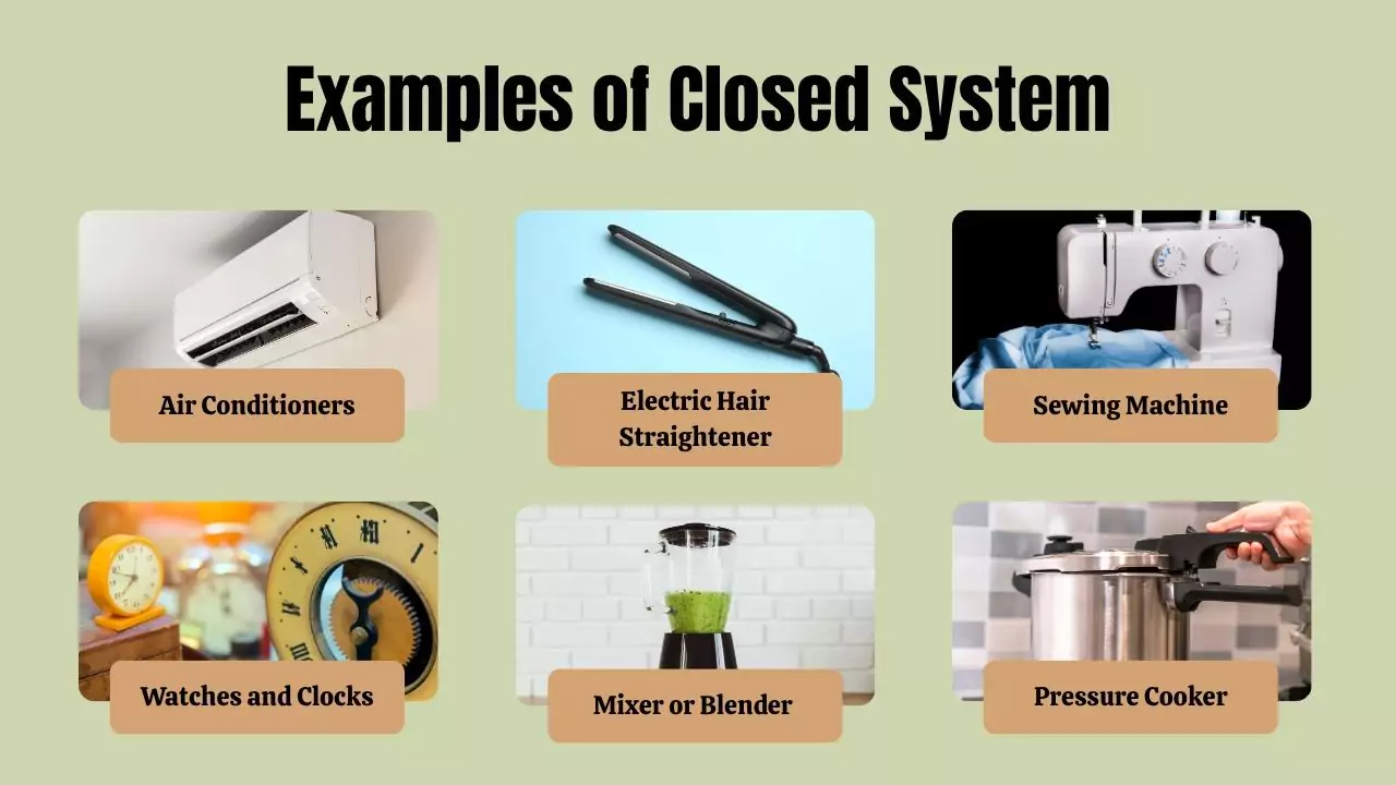 Examples of Closed System