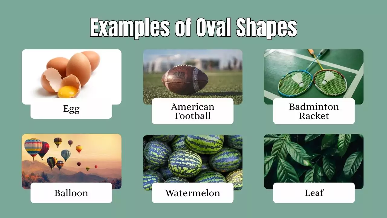 Examples of Oval